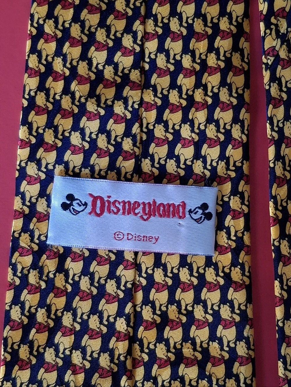 Disney Winnie The Pooh Silk Neck Tie